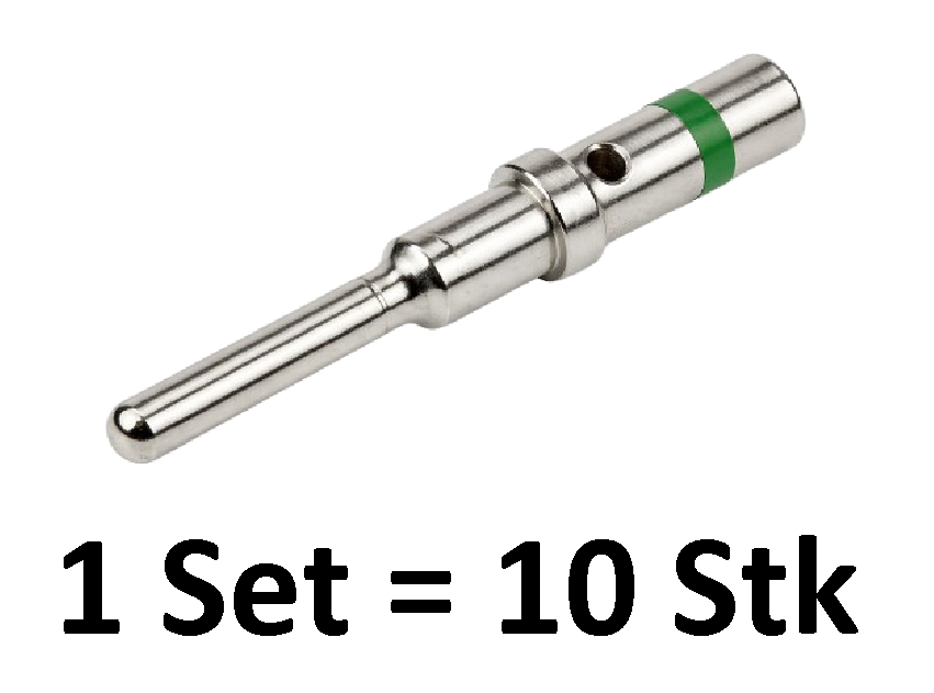 0460-215-16141 - TE STECKER KONTAKT ST 1,00-2,00 MM2, R22 - Pro 1 set