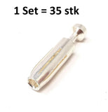 09330006227 -  HARTING Crimpkontakt Kontaktbuchse (F) 0,14mm² - 0,37mm² versilbert
