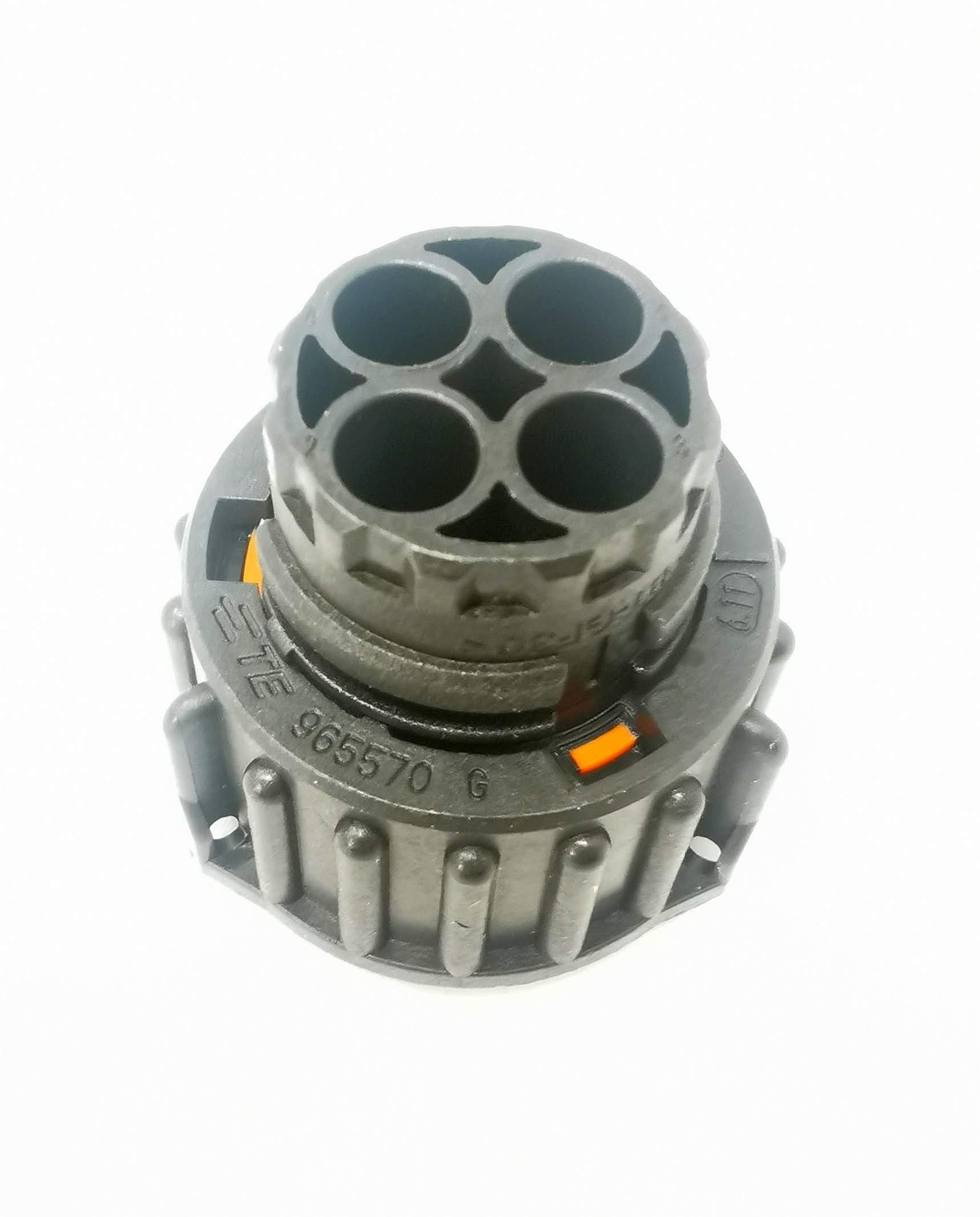 TE Connectivity, 1-967325-1, Circular DIN, 4-polig, 4-way, IP67, wasserdicht, Buchsengehäuse, 2.5mm System, Automotive, Heavy Duty, BG76