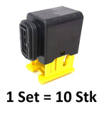 1-1418448-1 - TE Steckhülsengehäuse 3pol Raster : 4 mm