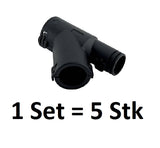 9817304 - SCHLEMMER Y-Verteiler Form C NW 13-7,5-10 schwarz