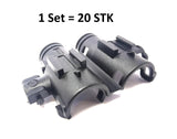 9806127 - Schlemmer T-Verteiler Form C NW 13-4,5-10 schwarz