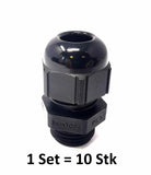 53015210 - LAPP Kabelverschraubung PG9 Polyamid Schwarz (RAL 9005)