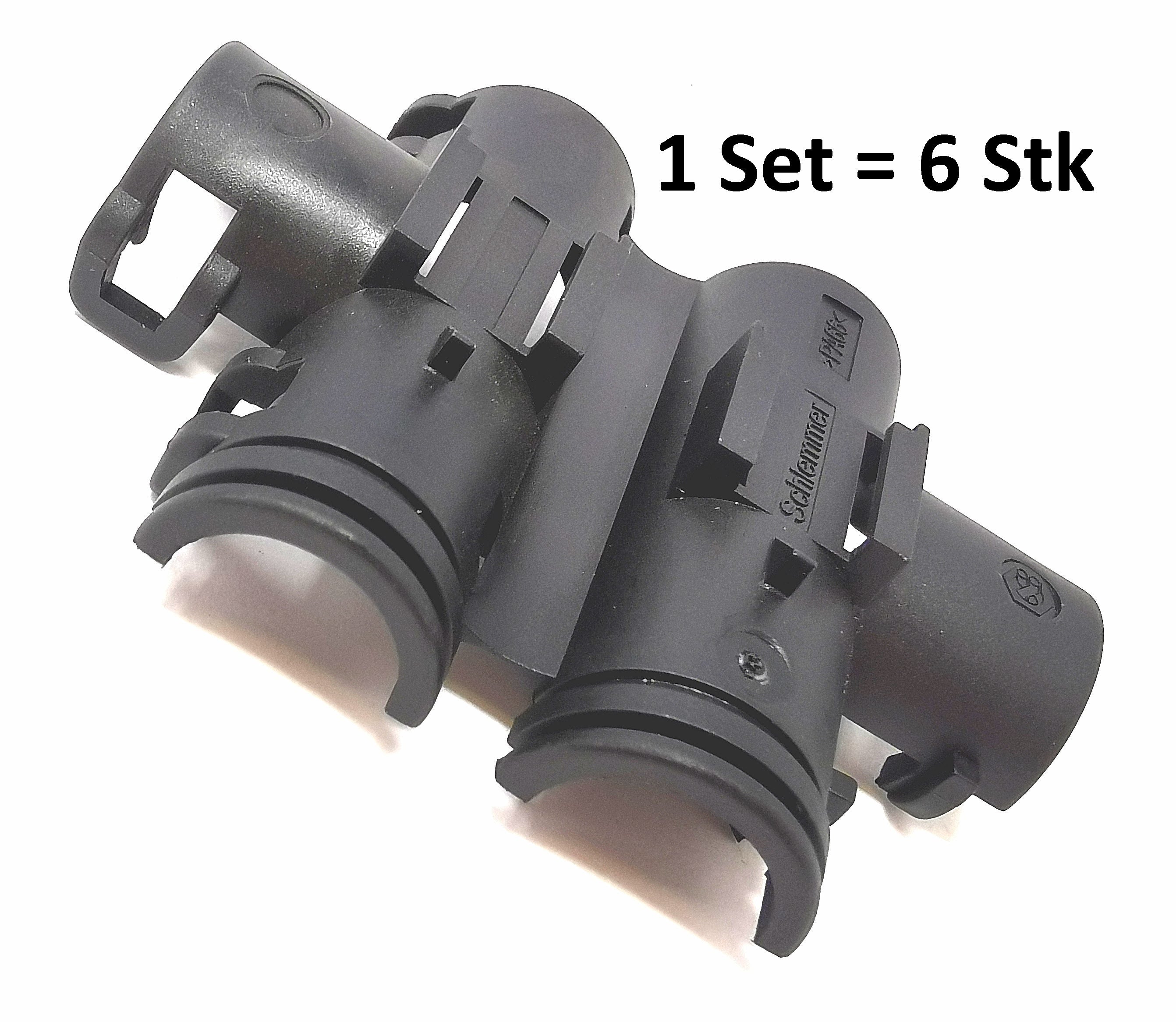 9806133- SCHLEMMER T-Verteiler Form B NW 8,5-8,5-8,5 schwarz