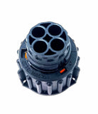 TE Connectivity, 1-967325-3, Circular DIN, 2-polig, 2-way, IP67, wasserdicht, Buchsengehäuse, Receptacle Housing, Kodierung 1, Automotive, Heavy Duty