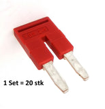 3030336 - PHOENIX FBS 2-6, 2 Pol, rot, 6,2 mm
