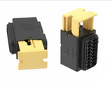 TE Connectivity, 1-1563759-1, AMP, Steckhülsengehäuse, Buchsengehäuse, Socket Housing, 18-polig, 18 Pin, Kodierung A, KFZ-Elektrik, Steckverbinder, Signaltechnik, Automotive