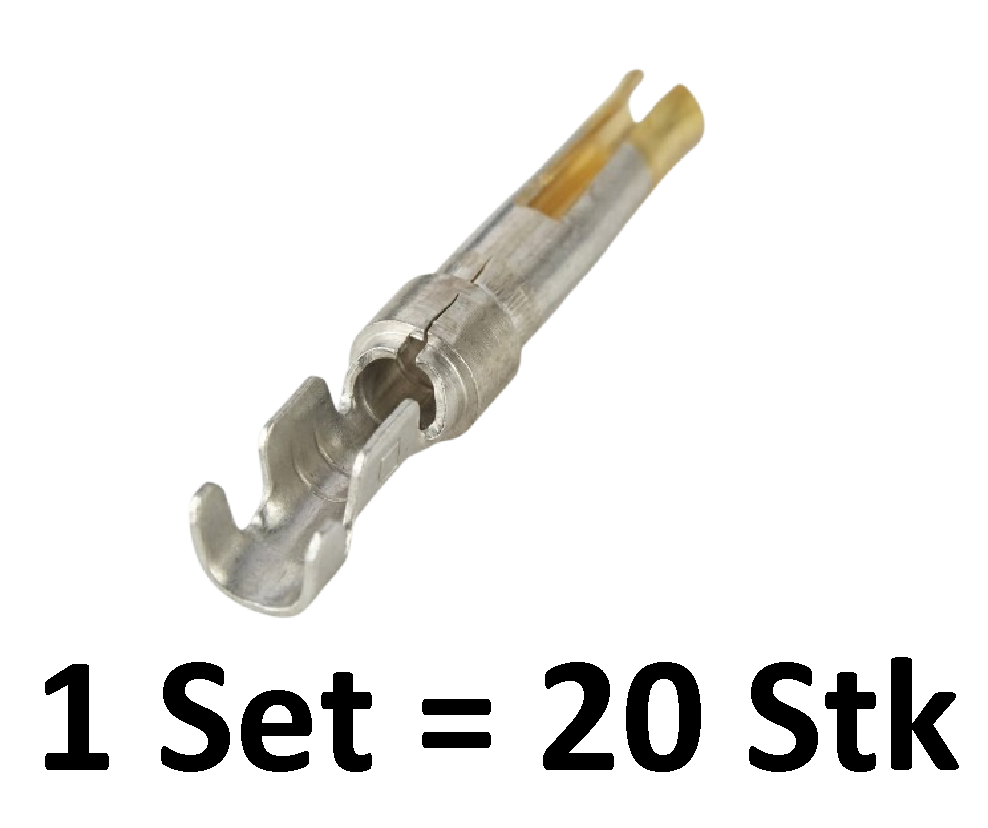 TE Connectivity, 1-66504-0, Buchsenkontakt, Type III+, Multimate, vergoldet, Crimpkontakt, Signalübertragung, 24-20 AWG, Industriesteckverbinder, CPC-Stecker
