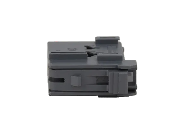 TE Connectivity, 1-965640-3, MQS, Micro Quadlok System, 6-polig, 6-way, Buchsengehäuse, Schwarz, Black, Automotive, Signalübertragung, Kleinststeckverbinder