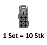 1-965640-3 - TE Steckhülsengehäuse 6pol - Pro 1 Set