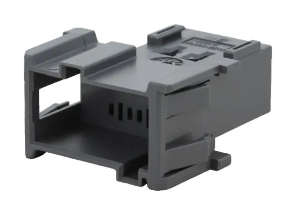 TE Connectivity, 1-965641-3, MQS Stecker, 6-polig, Stiftgehäuse, Tab Housing, Automotive Stecker, Micro Quadlok, Signalübertragung, 2x3 poliger Stecker.