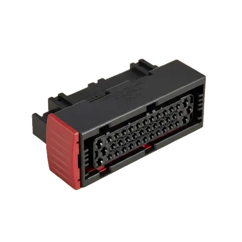 TE Connectivity, 1-967281-1, MQS Gehäuse, 42-polig, Stiftgehäuse, Tab Housing, Automotive Stecker, Micro Quadlok System, Signalstecker, Kabelbaumstecker.