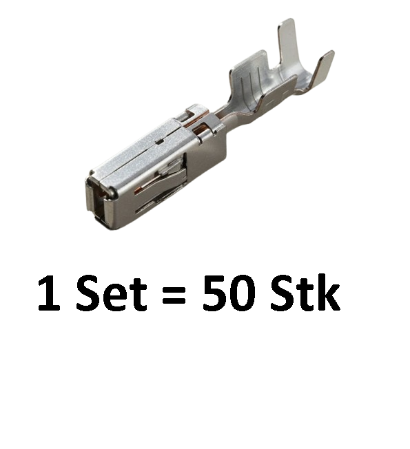 TE Connectivity, 1-968851-1, MCP 2.8, Buchsenkontakt, Flachsteckhülse, 2.5mm2 Crimp, Automotive Terminal, Multiple Contact Point
