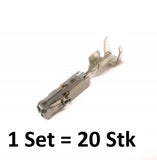 TE Connectivity, 1418885-1, MCP 1.5K, Buchsenkontakt, 1.5mm2, SWS, Einzelleiterdichtung, HDSCS Kontakt, Automotive Stecker, Fahrzeugleitung.