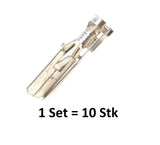 180409-6 -TE Connectivity Flachstecker versilbert, 4-6,6mm², FASTIN-FASTON 0.250 - Pro 1 Set