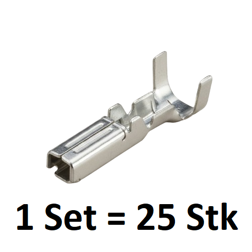 TE Connectivity, 183035-1, AMP Superseal 1.5, Kontaktbuchse, Receptacle Contact, Buchsenkontakt, 0.3-0.5mm2, verzinnt, Crimpkontakt, Automotive, Terminal, Steckverbinder