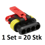 TE Connectivity, 282087-1, AMP Superseal 1.5, Superseal, Steckhülsengehäuse, 3-polig, 3-way, IP67, wasserdicht, Waterproof, Automotive, Sensorik, Steckverbinder, Plug Housing, SG86