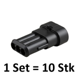 282105-1 - TE STECKER GEH ST 3-POL SUPERSEAL 1,5, FG86 - Pro 1 Set