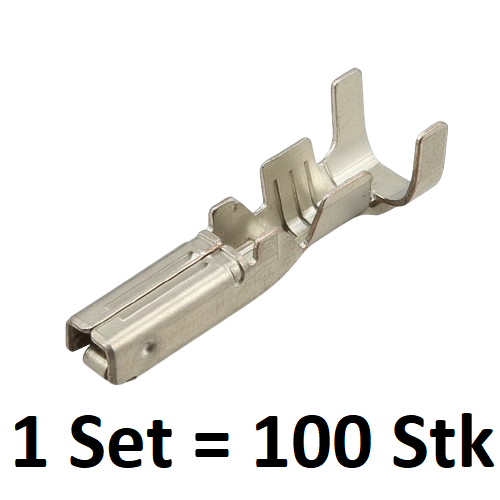 TE Connectivity, 282110-1, AMP Superseal 1.5, Kontaktbuchse, Receptacle Contact, Buchsenkontakt, 0.75-1.50mm2, verzinnt, Crimpkontakt, Automotive, Terminal, Steckverbinder, S39