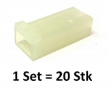 925324-2 -TE Connectivity Steckhülsengehäuse 1pol ; FF 250 PLUG HSG 1P NYLON CLEAR