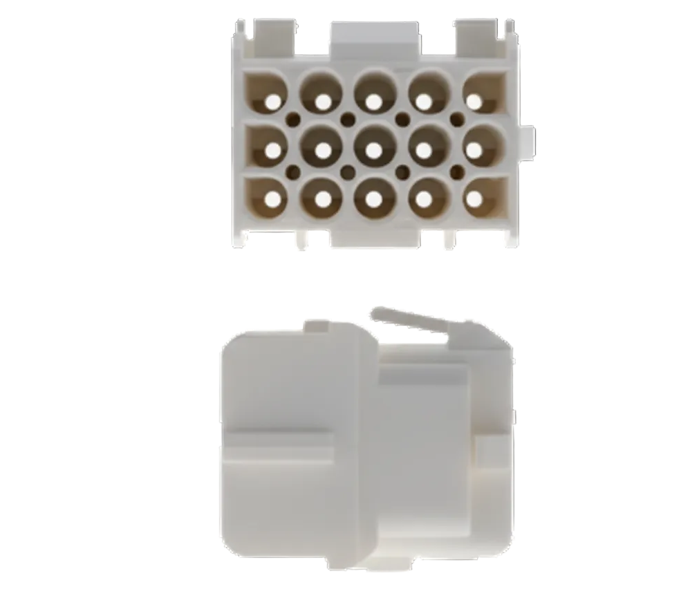 TE Connectivity, 926647-3, Steckhülsengehäuse, Buchsengehäuse, 15-polig, Mehrpolig, Vielpolig, Steckverbinder, Signalbündelung, Kompakt, Automotive, Steuerungstechnik