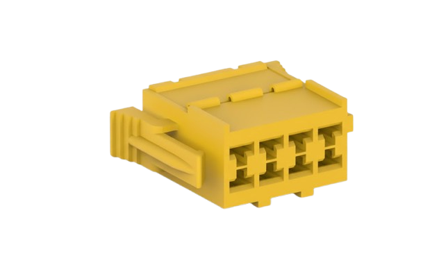 8-poliges JPT Buchsengehäuse 927366-1 in Gelb. Hochwertiges Gehäuse für 2.8mm Junior Power Timer Kontakte. Jetzt bei HID-Nürnberg bestellen