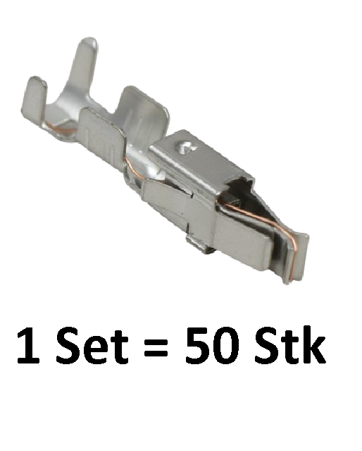 TE Connectivity, 927766-3, Junior Power Timer, JPT, 2.8mm Buchse, Flachsteckhülse, Automotive Terminal, Crimp-Kontakt, 2.5mm2, Power Timer Kontakt