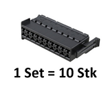 TE Connectivity, 929504-6, 18-polig, Buchsengehäuse, Micro-Timer, Automotive Stecker, Grün, Signalstecker, Kabelbaumgehäuse, Steckhülsengehäuse