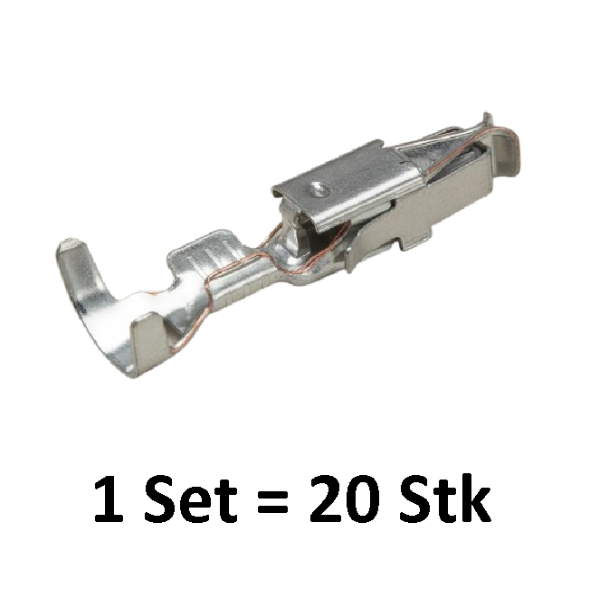 TE Connectivity, 929930-3, Junior Power Timer, JPT Buchse, 2.8mm Kontakt, Flachsteckhülse, Automotive Crimp, 1.0mm2, 0.5mm2.