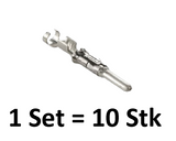 TE Connectivity, 929968-1, Junior Power Timer, JPT Stift, 2.8mm Tab, verzinnt, 2.5mm2, Automotive Terminal, Flachstecker Gehäusemontage.