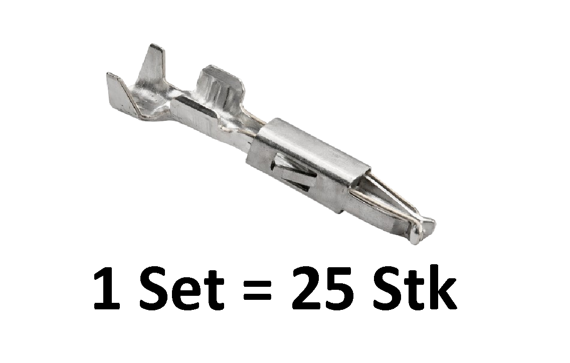 TE Connectivity, 962876-1, Flachsteckhülse, Micro-Timer, Crimpkontakt, verzinnt, Automotive-Stecker, 0.2-0.5mm2, Elektronikbauteile, Fahrzeugtechnik, Signalübertragung