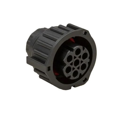 TE Connectivity, 967650-1, Circular DIN, 7-polig, 7-way, IP67, wasserdicht, Buchsengehäuse, 2.5mm System, Automotive, Heavy Duty, Kodierung 1