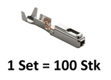 TE Connectivity, 968221-1, MQS Kontakt, Micro Quadlok System, Buchsenkontakt, 0.63mm Stecker, 0.75mm2 Crimp, Automotive Elektronik.