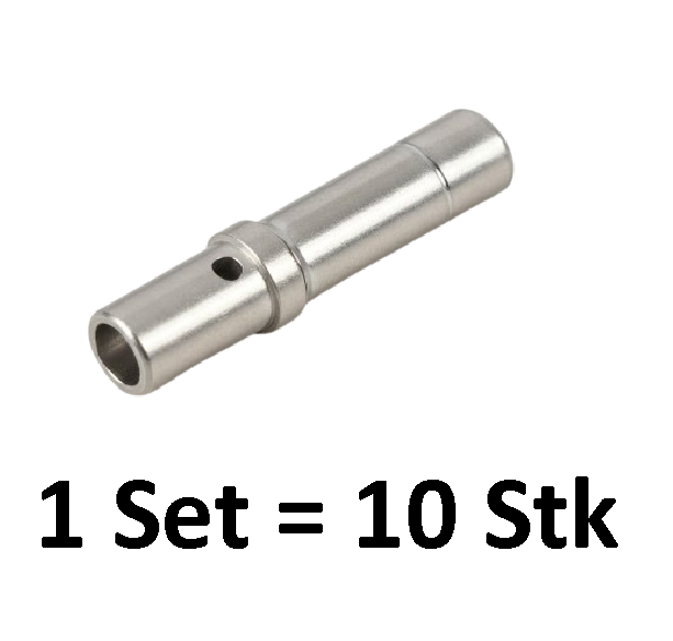 TE Connectivity, DEUTSCH, 0462-203-12141, Buchsenkontakt, Größe 12, 25A Stecker, 3mm2 Kontakt, Nickel, DTP Kontakt, Solid Contact.