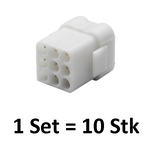 1-480673-0 - TE  MATE-N-LOK  6.1mm, 9-polig / 3-reihig Gerade fem - Pro 1 Set