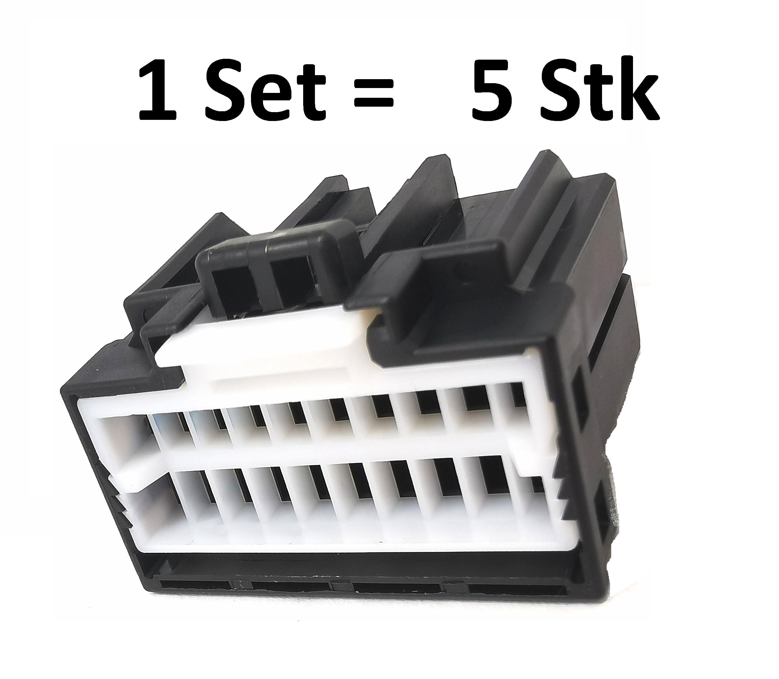 TE Connectivity, 175967-2, Multilock 040, Mark II, 20-polig, Buchsengehäuse, Receptacle Housing, Automotive Stecker, Signalstecker, Japan-Stecker, .040 Series.