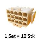 350736-4 - TE Steckergehäuse 15pol 15P UMNL PLUG HSG UL94V0 - Pro 1 Set