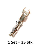 TE Connectivity, 962999-1, Rundsteckhülse, 1.5mm Kontakt, Buchsenkontakt, DIN 72585, Automotive Terminal, Crimpkontakt, SWS, Einzelleiterdichtung, wasserdichter Stecker.