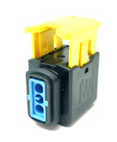 
TE Connectivity, 4-1418448-2, HDSCS, 3-polig, Kodierung C, Grün, AMP MCP 1.5K, Wasserdicht, Nutzfahrzeug Stecker, Automotive