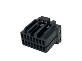 TE Connectivity, 175966-2, Multilock 040, Mark II, 16-polig, Buchsengehäuse, Receptacle Housing, Automotive Stecker, Signalstecker, .040 System, 16-way connector